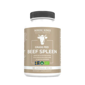 Beef Spleen Bio, 180 Cápsulas - Nordic Kings