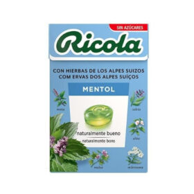 Rebuçados S/Açúcar De Ervas Suíças E Mentol, 50g - Ricola