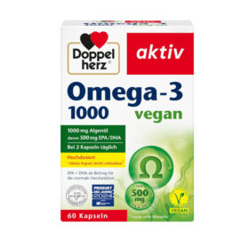 Aktiv Ómega 3 Vegan, 60 cáps. – Doppel Herz