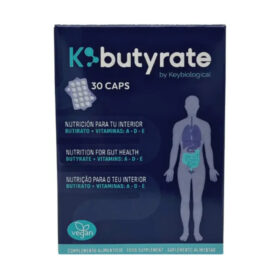Kbutyrate (Butirato + Vit. A/D/E), 30 Cáps - Keybiological
