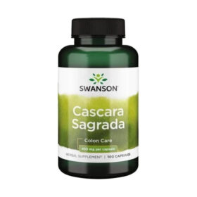 Cáscara Sagrada 450 Mg, 100 Cáps. - Swanson