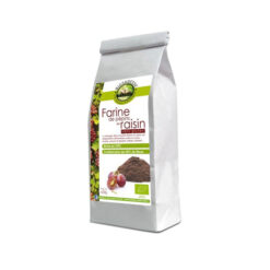 Farinha de Grainha de Uva Biológica, 400g - Ecoidées