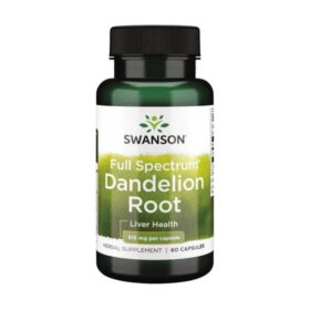 Full Spectrum Dandelion Root 515 Mg, 60 Cáps. - Swanson