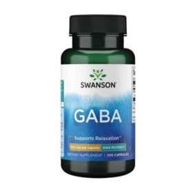 Gaba 500 Mg, 100 Cáps. - Swanson