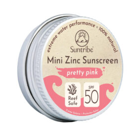 Protetor Solar Zinco Natural Rosto e Desporto FPS 50 Coral, 15 G- Suntribe
