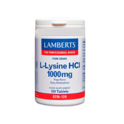 L-Lysine NCI 1000mg, 120 Comp– Lamberts