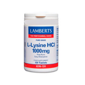 L-Lysine NCI 1000mg, 120 Comp– Lamberts