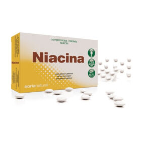 Niacina Vitamina B3 Retard, 48 Comp - Soria Natural