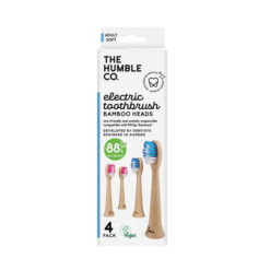 Recarga Escova Dentes Elétrica - Suave 4 uni. (compatível) – The Humble Co.