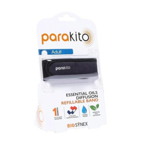 Pulseira Mosquitos Adultos Preto- Parakito