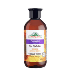 Champô sem Sulfatos Girassol, Trigo, Soja e Queratina Vegetal, 300ml - Corpore Sano