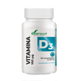 Vitamina D3 100mg, 150 Comp- Soria Natural