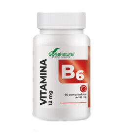 Vitamina B6 12mg, 60 Comp- Soria Natural