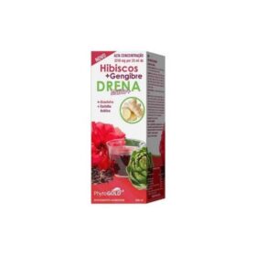 Drena Muito + Hibiscus + Gengibre, 500ml - PhytoGOLD