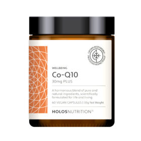 Co-Q10 30mg Plus, 60 Cáps - Holos Nutrition