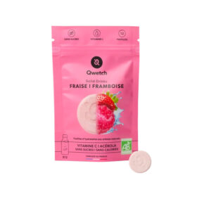 Solid Drinks BIO Sabor Morango e Framboesa, 12 unid - Qwetch