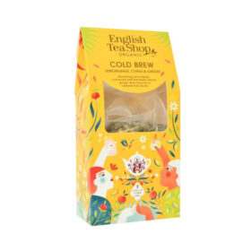 Cold Brew Lemongrass Citrus Ginger Infusão Bio, 7 Pirâmides - English Tea Shop