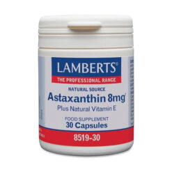Astaxanthina 8 MG, 30 Cáps. - Lamberts