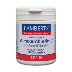 Astaxanthina 8 MG, 30 Cáps. - Lamberts
