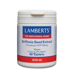 Extrato de Sementes de Griffonia (5-HTP – 100mg), 60 Comp. - Lamberts