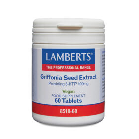 Extrato de Sementes de Griffonia (5-HTP – 100mg), 60 Comp. - Lamberts
