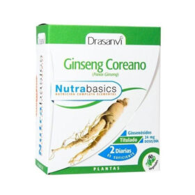 Nutrabasics Ginseng Coreano, 60 Cáps - Drasanvi