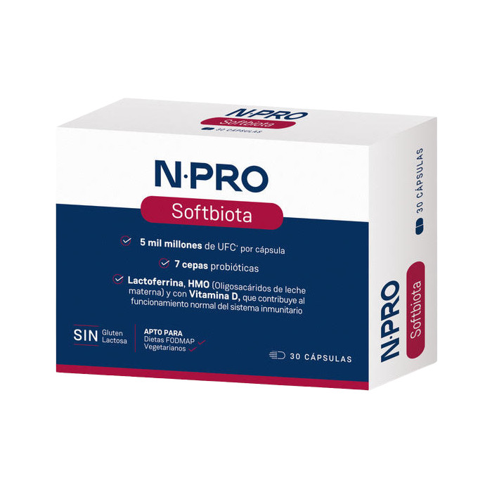 Softbiota, 30 Cápsulas - NPRO