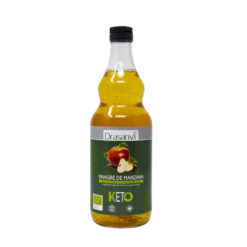 Vinagre de Maçã Orgânico Não Filtrado Drasanvi Keto, 750 ml - Drasanvi