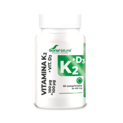 Vitamina K2 + D3 libertação Controlada, 60 Comp- Soria Natural