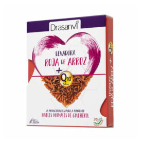 Arroz Vermelho Fermentado Com Coenzima Q10, 30 Cáps -Drasanvi