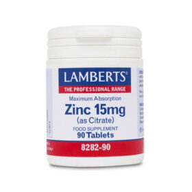 Zinco 15mg, 90 Comp. – Lamberts