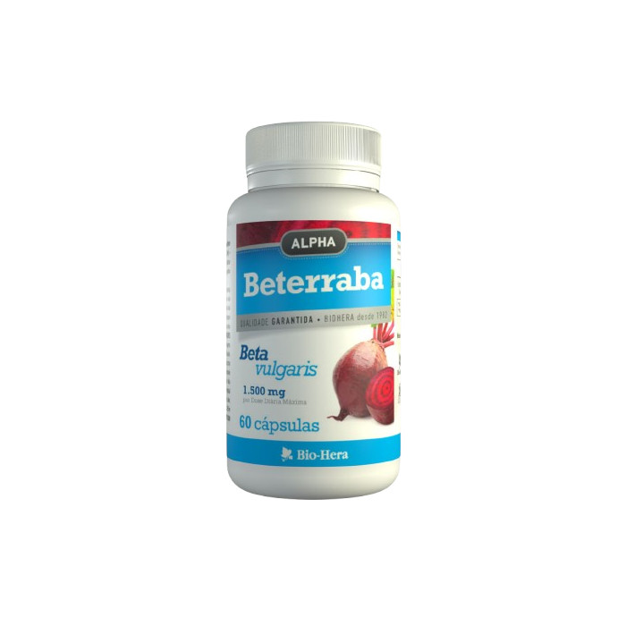 Alpha - Beterraba 1500mg, 60 Cáps - Biohera