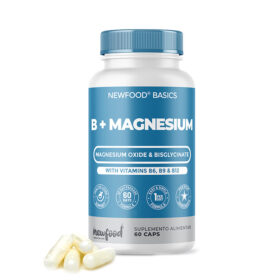 B + Magnesium, 60 Cáps - NewFood