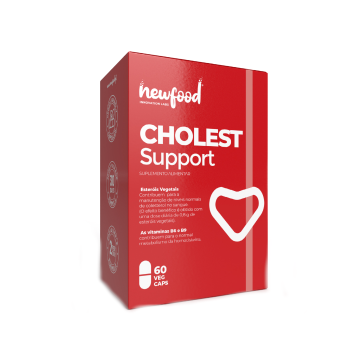 Cholest Support Nova Fórmula, 60 Cáps - NewFood