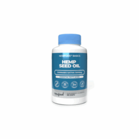 Hemp Seed Oil, 60 Cáps- NewFood