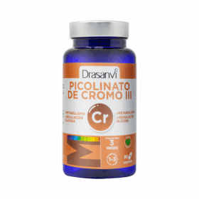 Picolinato de Cromo Mineral, 90 Comp- Drasanvi