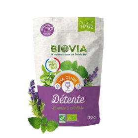 Infusão Bio Stévia Relax, 50g- Biovia