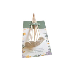 Difusor - Bouquet de 6 Flores em Cerâmica e Rotim, 1 Unid- Bel Air