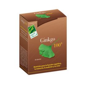 Ginkgo 100, 60 Cáps - Cien por Cien Natural