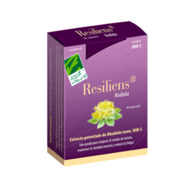 Resiliens Rodiola, 40 Cáps - Cien por Cien Natural