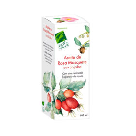Óleo De Jojoba Com Rosa Mosqueta, 100ml- Cien por Cien Natural