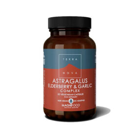 Astragalus Elderberry & Garlic Complex, 50 Cáps - Terra Nova