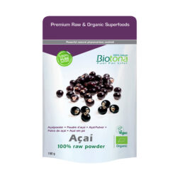 Açaí 100% Raw Powder, 150g - Biotona