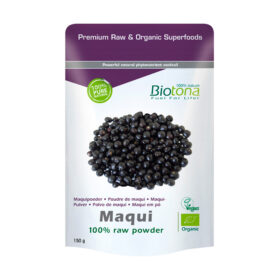 Maqui 100% Raw Powder, 150gr - Biotona falta preço