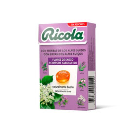 Rebuçados S/Açúcar Ervas Suíças E Flor Sabugueiro, 50g - Ricola