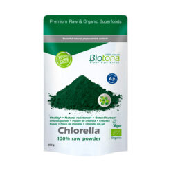 Chlorella 100% Raw Powder, 200gr- Biotona
