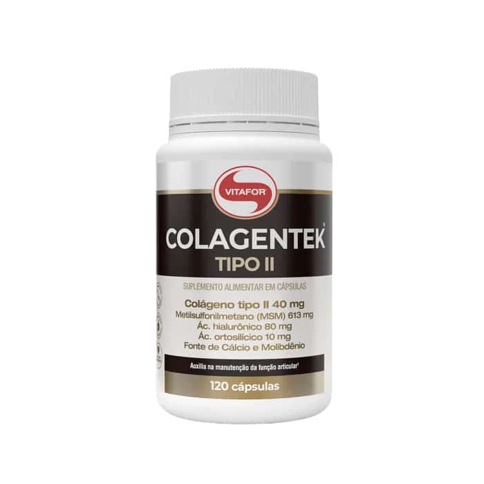 Colagentek Tipo ll, 120 Cáps- Vitafor
